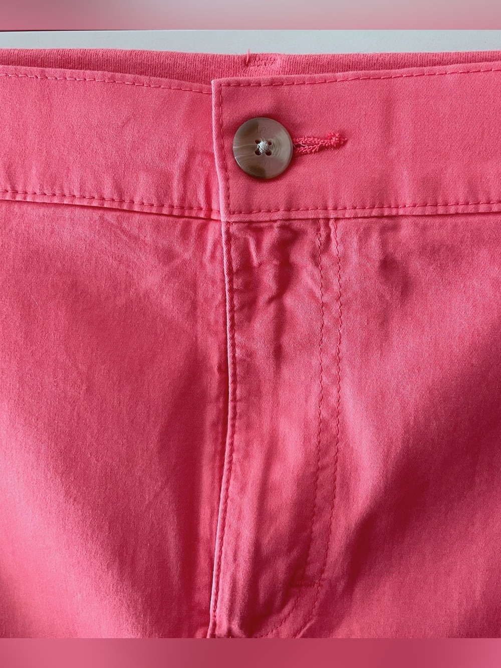 Lee Women's Pink Mid-Rise Comfort Waistband Cotton Skort w/ Pockets Size 22 - Picture 5 of 15